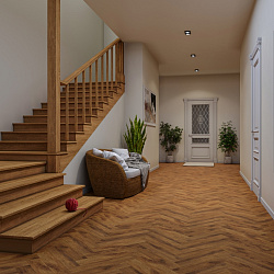 Ламинат Zala Herringbone My Step MS3112