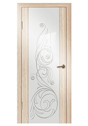 Дверь Диана стекло Маэстро белое лиственница Дверная Линия