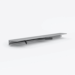 Микроплинтус алюминий Серебро анодированное Micro 19 ARM Laconistiq