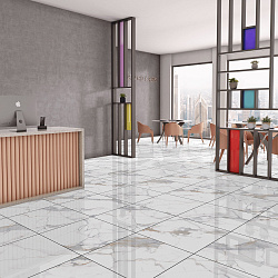 Керамогранит Calacatta Imperial GT40806103MR GLOBAL TILE