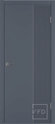 Дверь DR 2 Graphite Глухая эмаль Linea ВФД