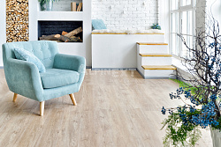ПВХ-плитка клеевая Дуб кремовый Ultra ALPINE FLOOR ECO 5-23