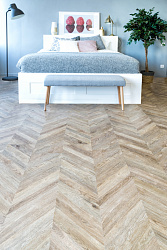 ПВХ-плитка клеевая Французская елочка Easy Line ALPINE FLOOR ECO 3-25