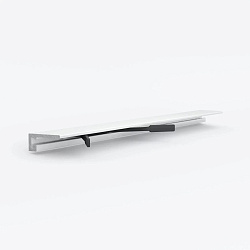 Микроплинтус алюминий Белый матовый Micro 19 ARM Laconistiq