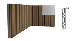 3D Стеновая панель окрашенный KR200SP-6 Konture Paolo Arte