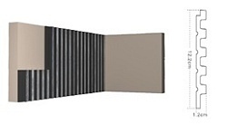 3D Стеновая панель окрашенный Kr208SP-2 Konture Paolo Arte